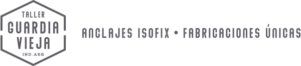 Logo Taller Guardia Vieja • anclajes isofix • fabricaciones únicas